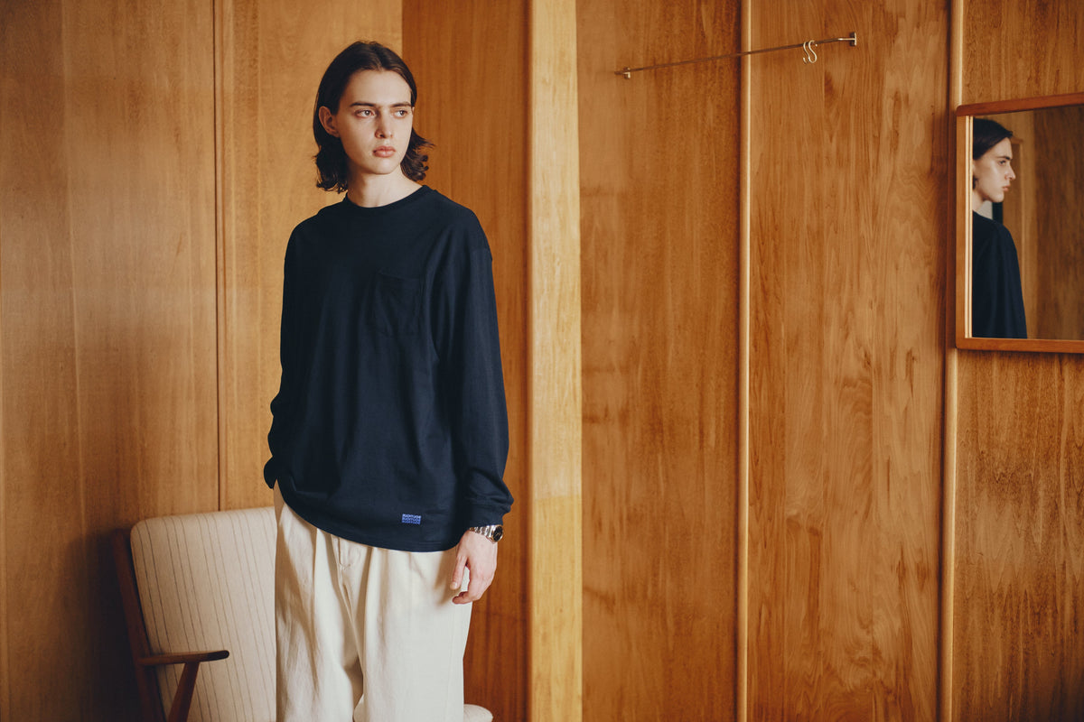 EDITION47「BOUTIQUE × FRUIT OF THE LOOM IT'S OUR DAILY 2PACK LONG SLEEVE TEE」