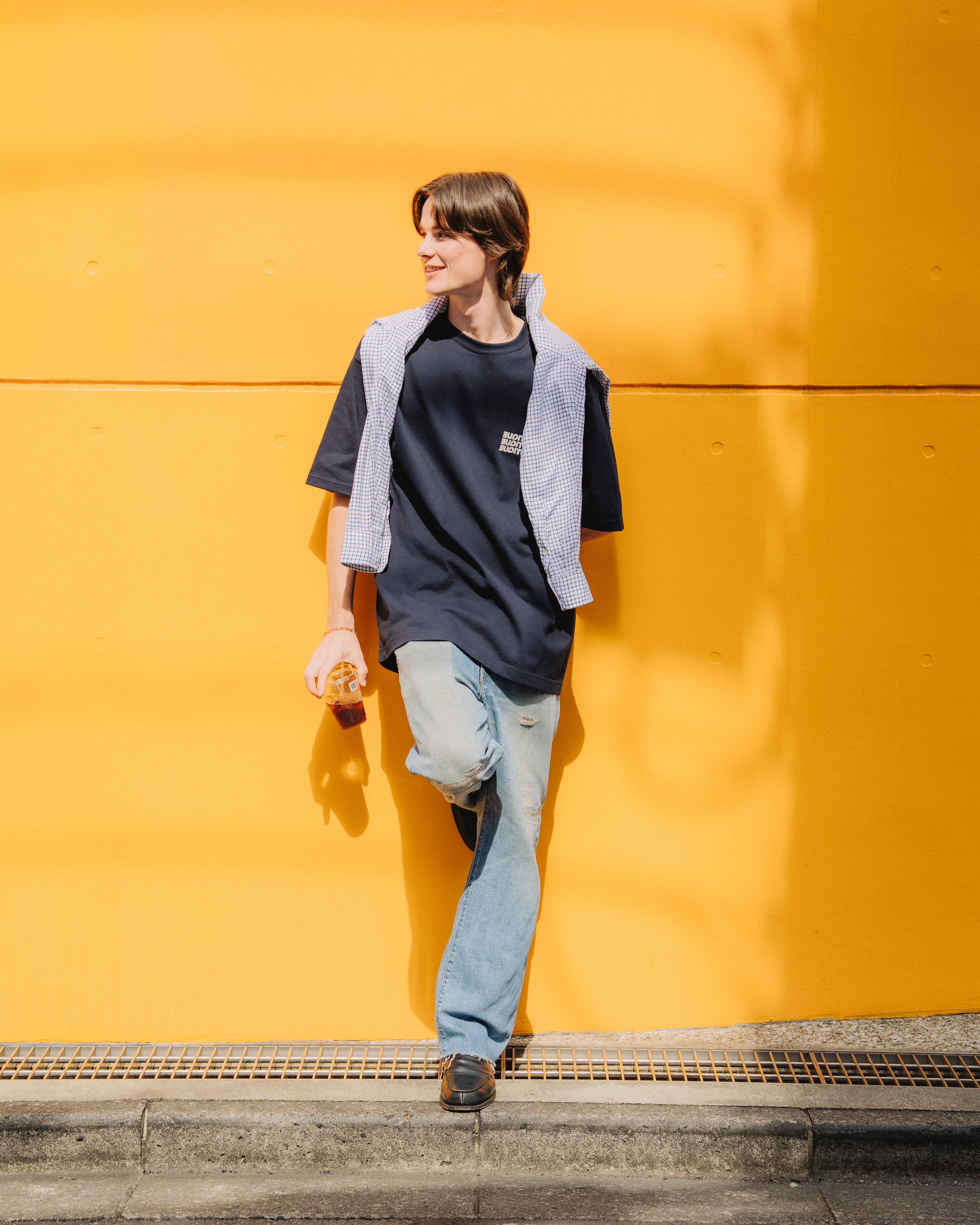 BOUTIQUE SHORT SLEEVE TEE NAVY(ブティックショートスリーブTシャツネイビー)|ONLINE BOUTIQUE(オンラインブティック)