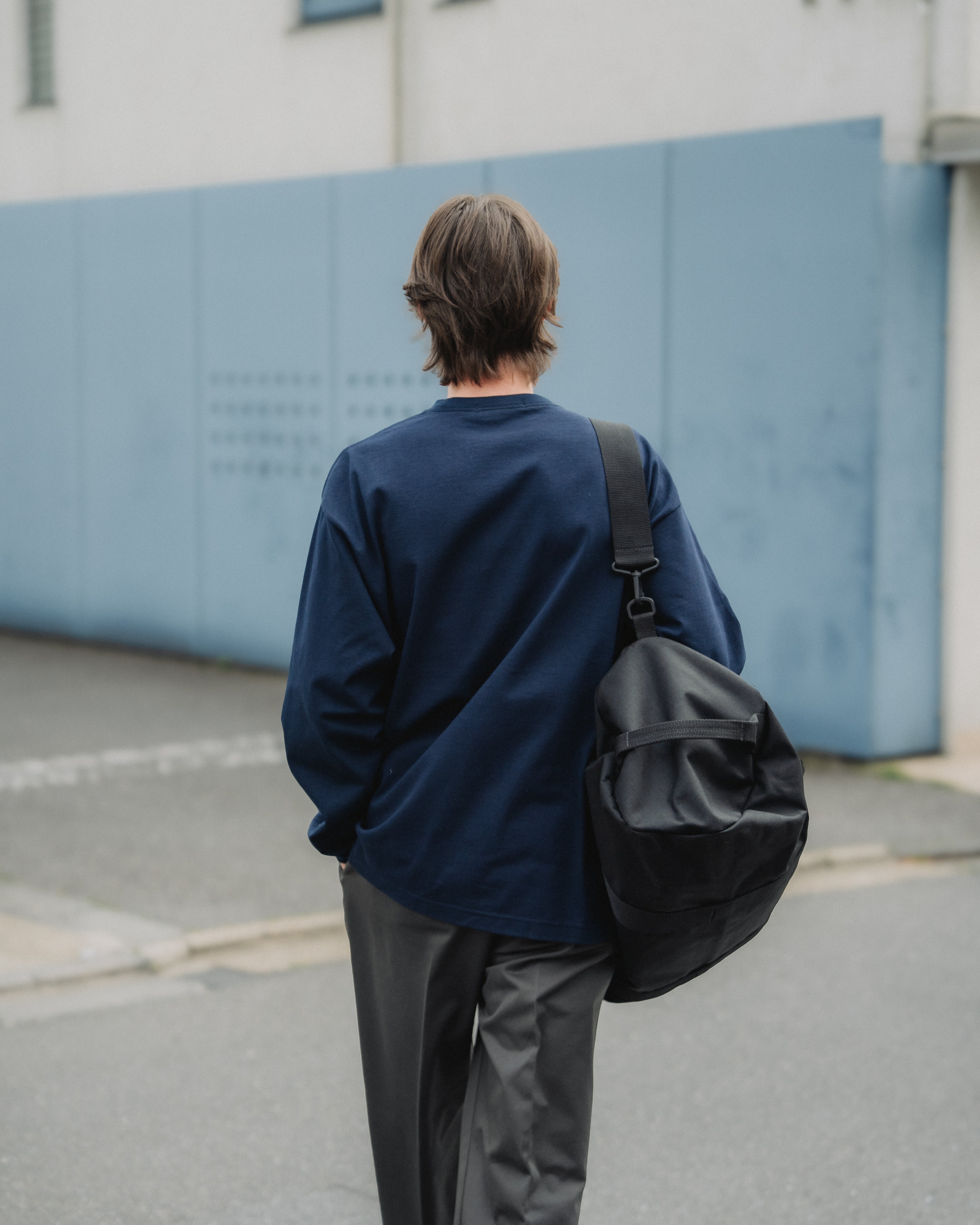 BOUTIQUE LONG SLEEVE TEE NAVY(ブティックロングスリーブTシャツネイビー)|ONLINE BOUTIQUE(オンラインブティック)