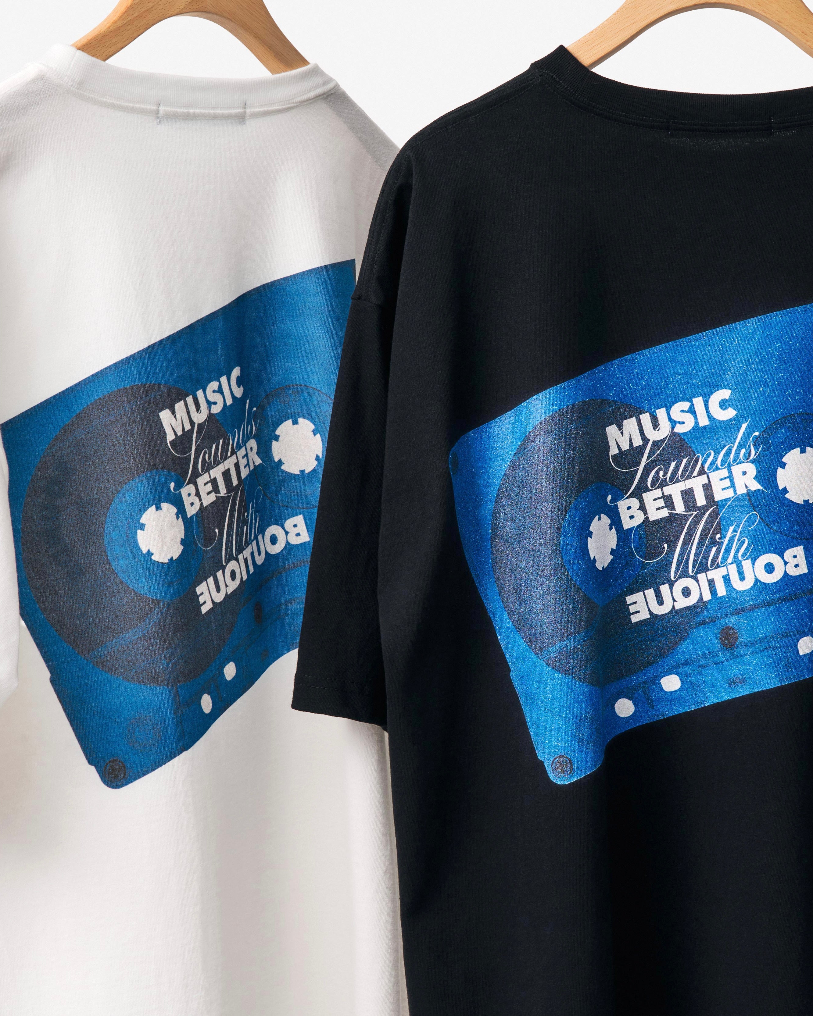 BOUTIQUE CASSETTE TAPE TEE WHITE WHITE(ブティックカセットテープTシャツホワイト)|ONLINE BOUTIQUE(オンラインブティック)