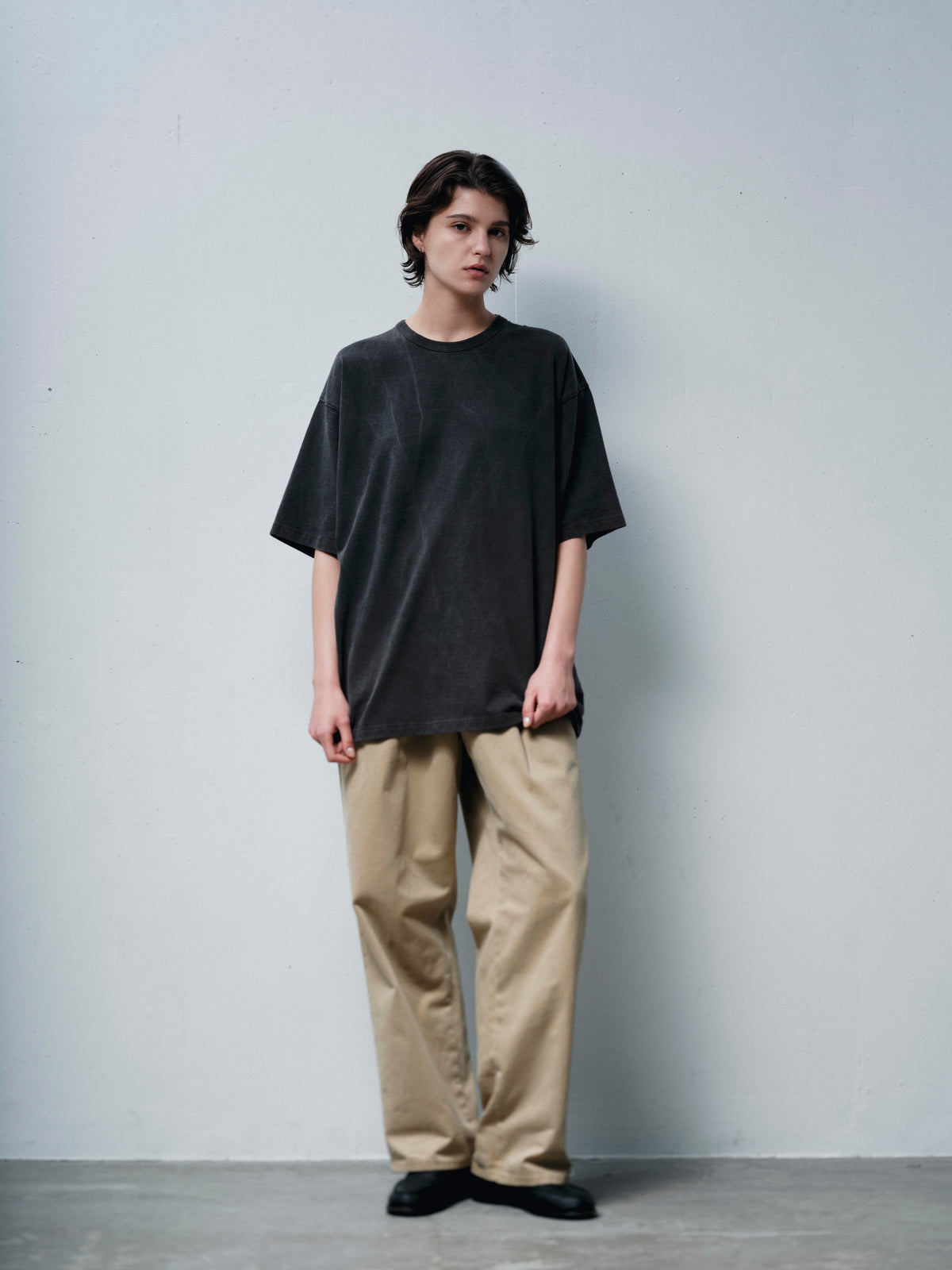 FOUNDOUR COTTON BD SHORT SLEEVE TEE BLACK(ファウンダコットンBDショートスリーブTシャツブラック)|ONLINE BOUTIQUE(オンラインブティック)
