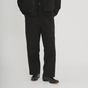 Morphee × BOUTIQUE  SUEDE BLACK PANTS(モルフェ×ブティックスエードブラックパンツ)|ONLINE BOUTIQUE(オンラインブティック)