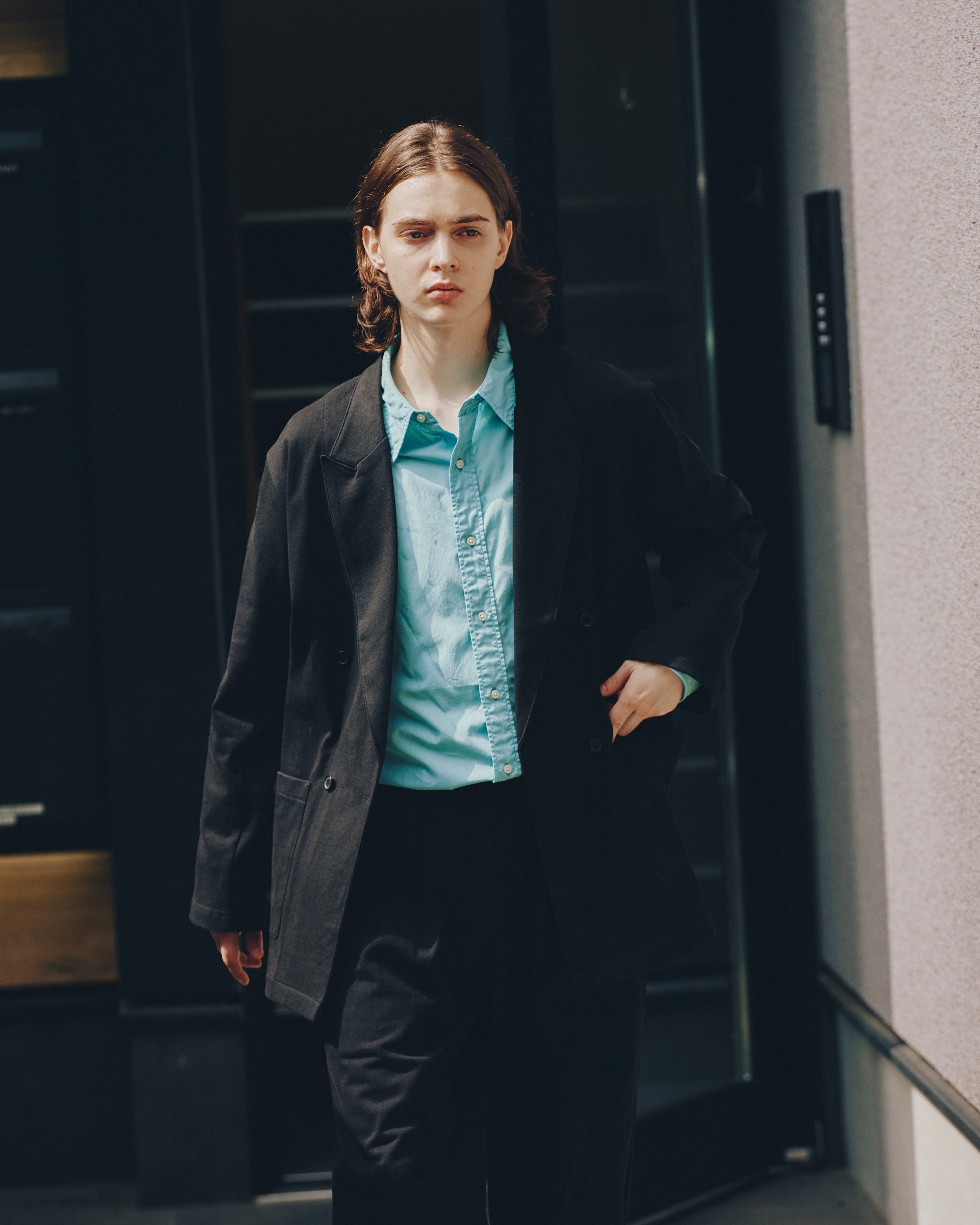 FRUIT OF THE LOOM ATHLETIC FORMAL DOUBLE SUIT BLACK(フルーツオブザルームアスレチックフォーマルダブルスーツブラック)|ONLINE BOUTIQUE(オンラインブティック)