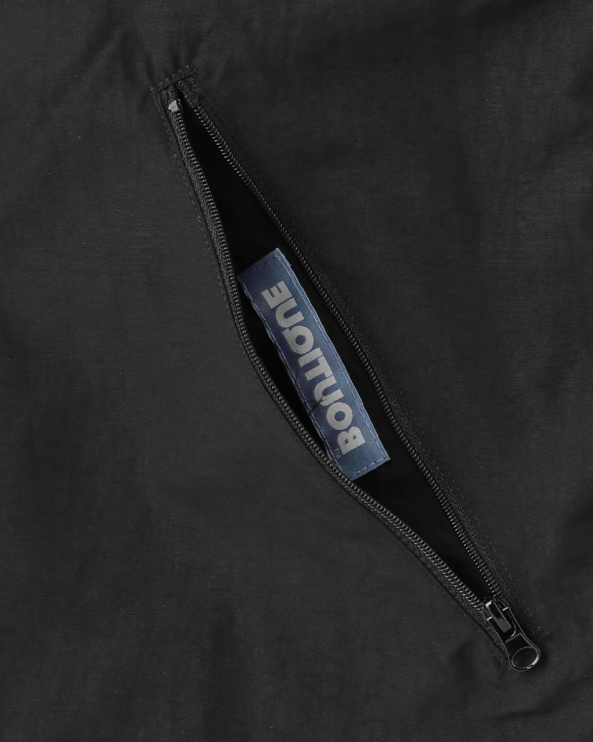 BOUTIQUE NYLON × FLEECE REVERSIBLE ZIP UP HOODIE BLACK(ブティックナイロン×フリースリバーシブルジップアップフーディーブラック)|ONLINE BOUTIQUE(オンラインブティック)