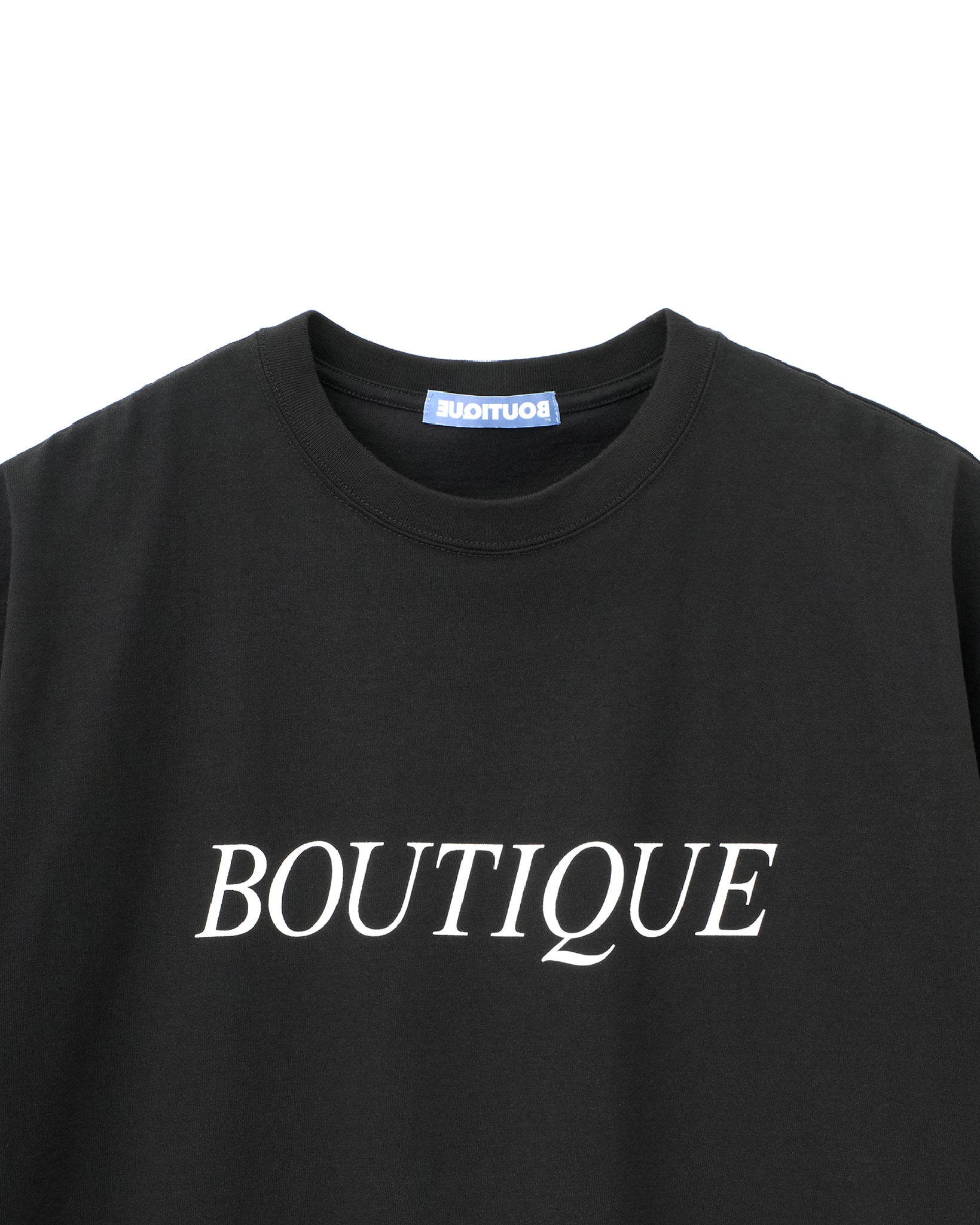 BOUTIQUE CLASSIC LOGO TEE BLACK(ブティッククラシックロゴTシャツブラック)|ONLINE BOUTIQUE(オンラインブティック)