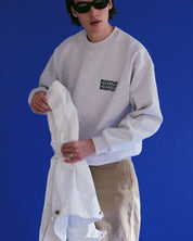 BOUTIQUE CREW NECK SWEAT HEATHER GRAY(ブティッククルーネックスウェットヘザーグレー)|ONLINE BOUTIQUE(オンラインブティック)