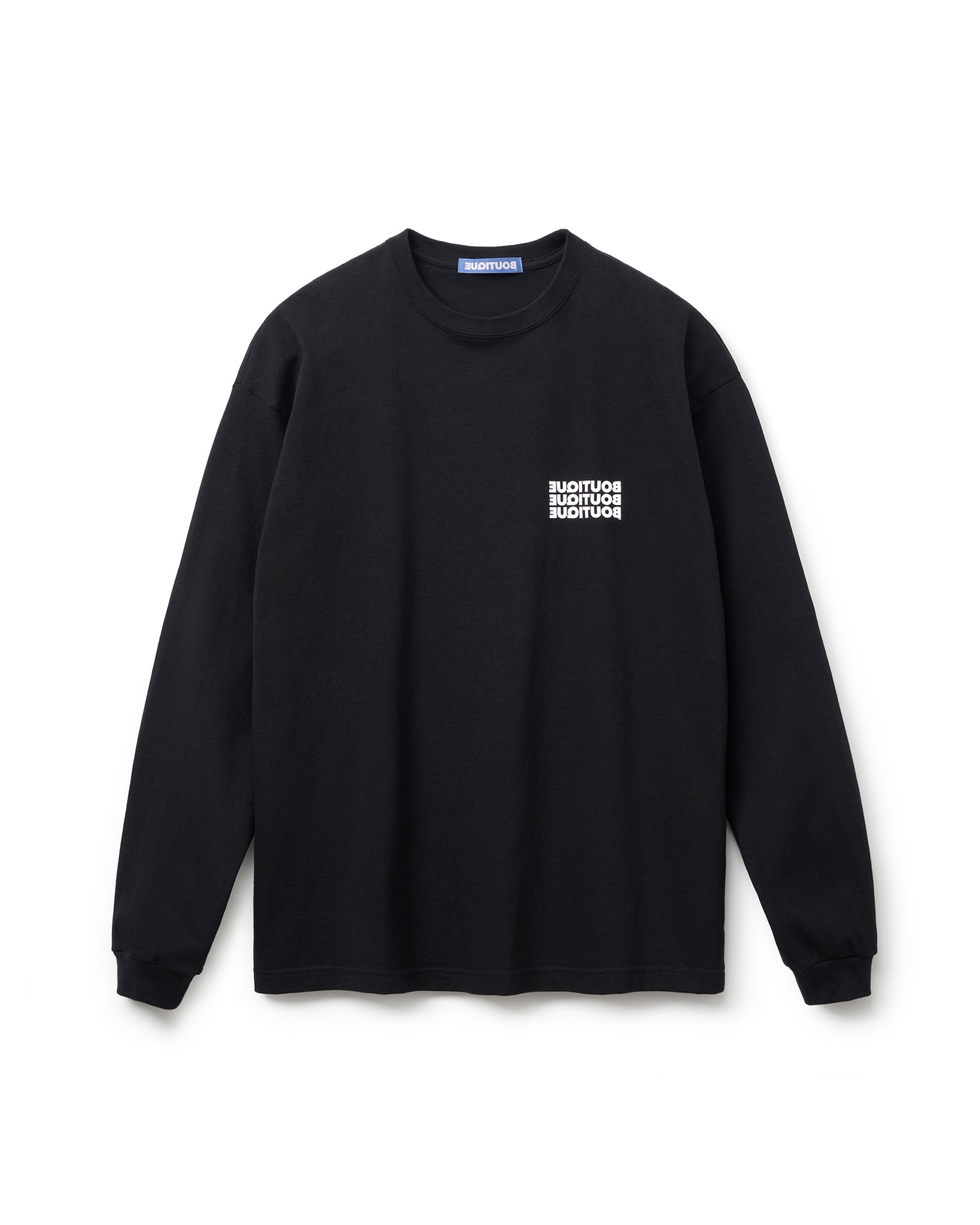BOUTIQUE LONG SLEEVE TEE BLACK(ブティックロングスリーブTシャツブラック)|ONLINE BOUTIQUE(オンラインブティック)