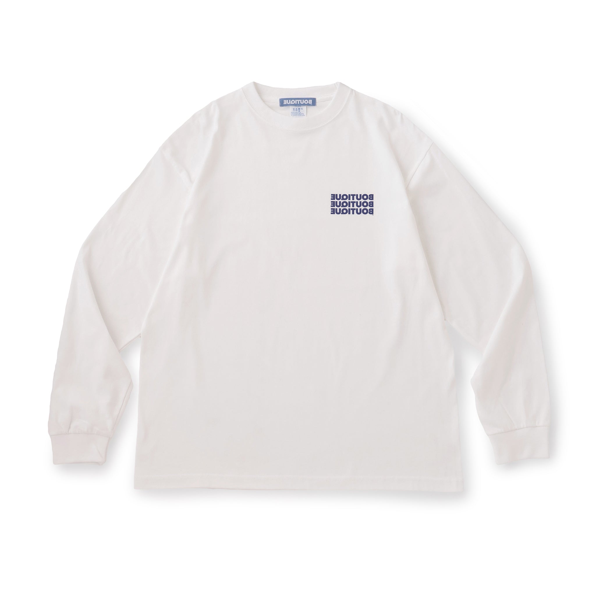 valtroom nqrse L/S TEE WHITE ロングスリーブ 白 L vaultroom nqrse L