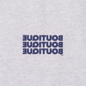 BOUTIQUE CREW NECK SWEAT HEATHER GRAY(ブティッククルーネックスウェットヘザーグレー)|ONLINE BOUTIQUE(オンラインブティック)