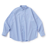 LONG SLEEVE BOX SHIRT BLUE(ロングスリーブボックスシャツブルー)|ONLINE BOUTIQUE(オンラインブティック)