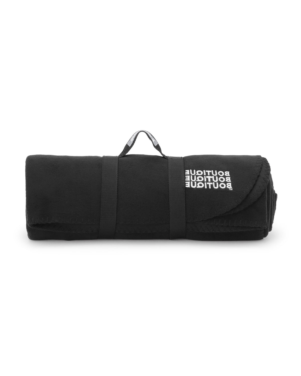 BOUTIQUE FLEECE BLANKET BLACK(ブティックフリースブランケットブラック)|ONLINE BOUTIQUE(オンラインブティック)
