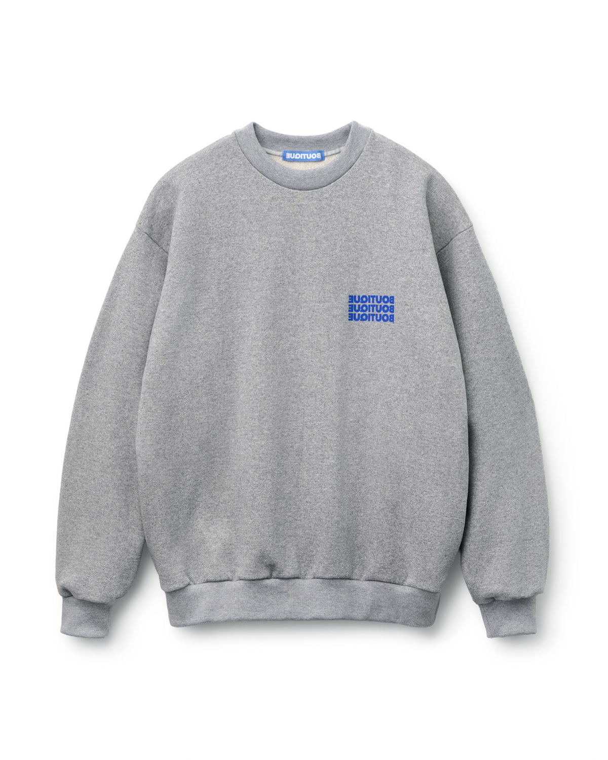 BOUTIQUE CREW NECK SWEAT BLACK(ブティッククルーネックスウェットブラック)|ONLINE BOUTIQUE(オンラインブティック)