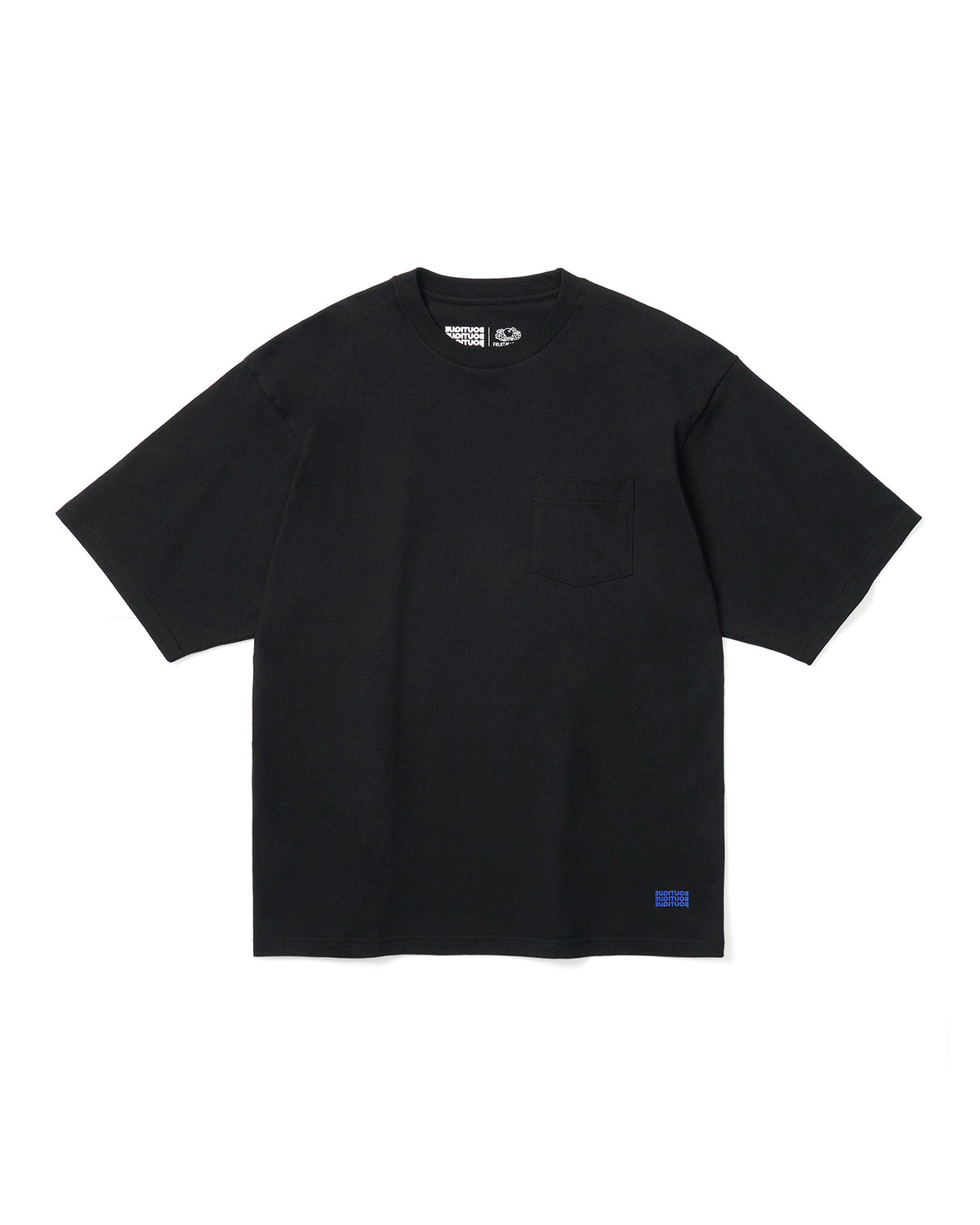 BOUTIQUE × FRUIT OF THE LOOM IT'S OUR DAILY 2PACK TEE BLACK(ブティック×フルーツオブザルームイッツアワーデイリー2パックTシャツブラック)|ONLINE BOUTIQUE(オンラインブティック)