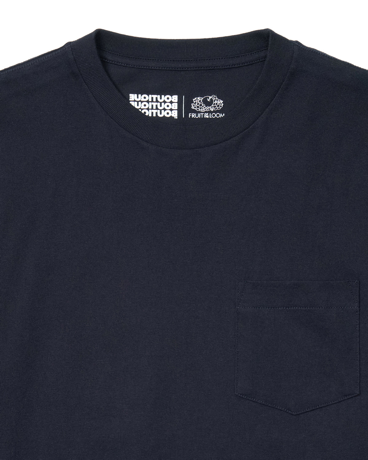 BOUTIQUE × FRUIT OF THE LOOM IT'S OUR DAILY 2PACK TEE NAVY