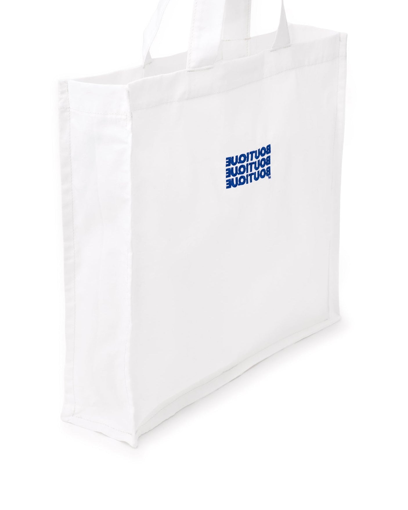 BOUTIQUE FABRIC TOTE BAG WHITE(ブティックファブリックトートバッグホワイト)|ONLINE BOUTIQUE(オンラインブティック)
