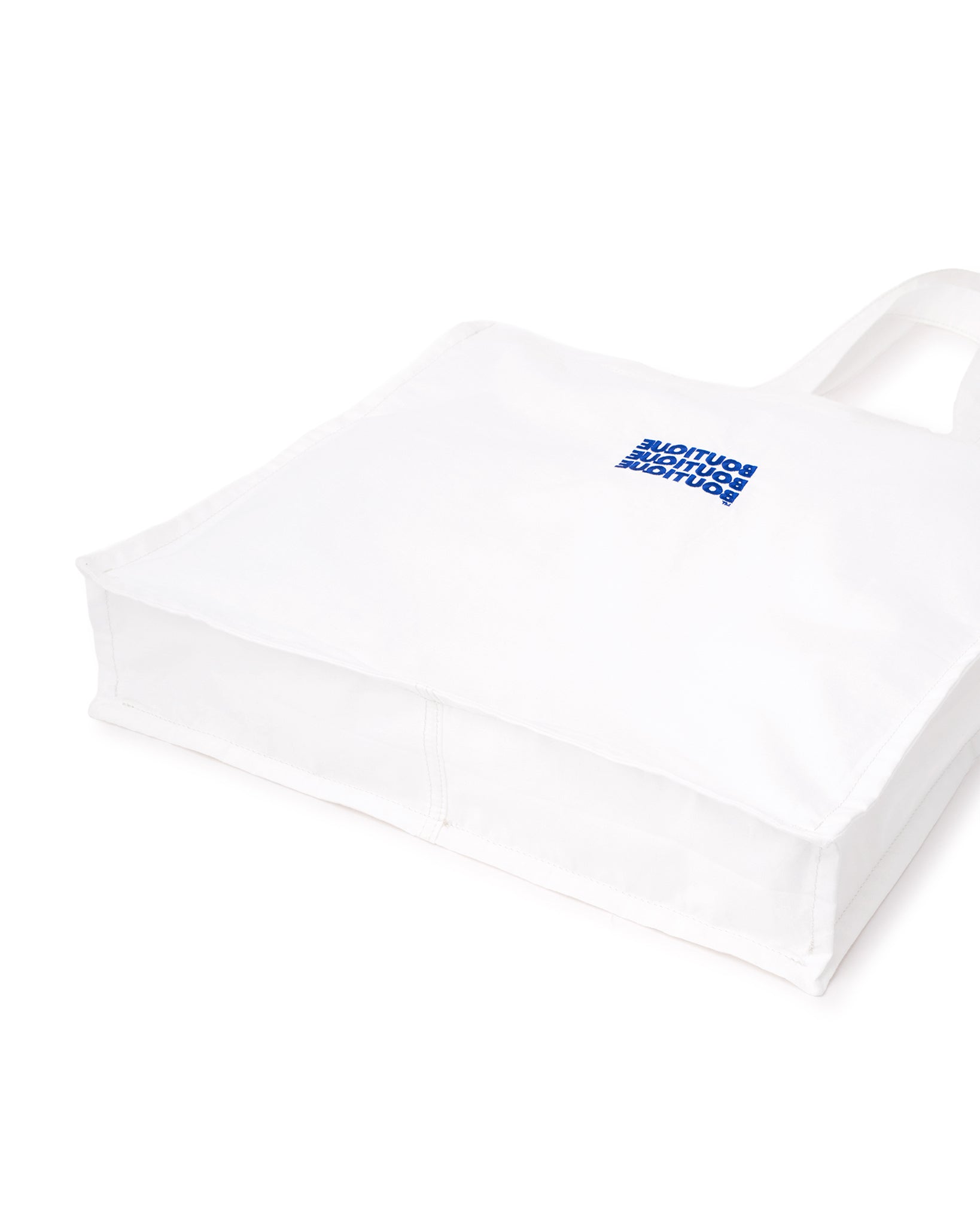 BOUTIQUE FABRIC TOTE BAG WHITE(ブティックファブリックトートバッグホワイト)|ONLINE BOUTIQUE(オンラインブティック)