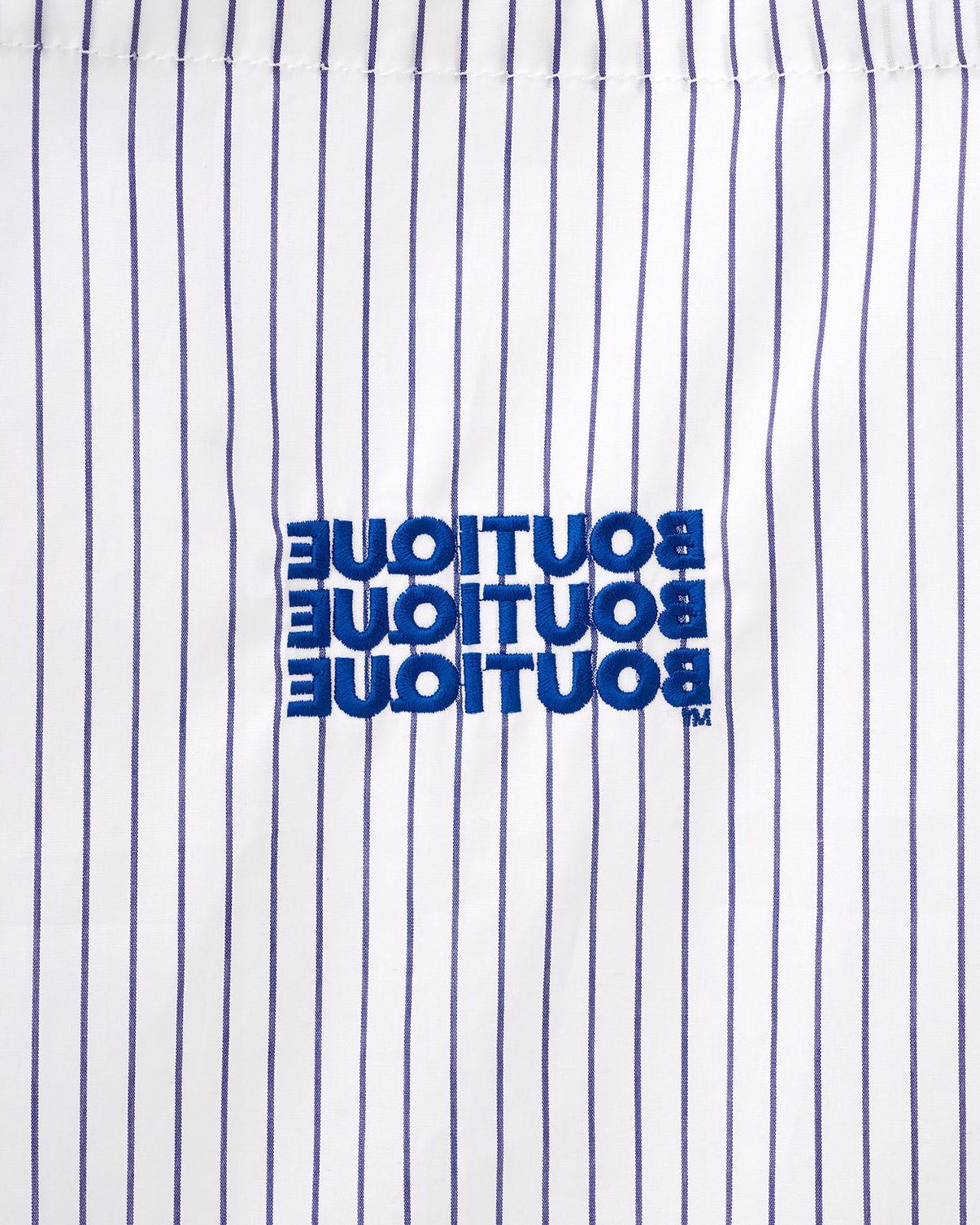 BOUTIQUE FABRIC TOTE BAG WHITE STRIPE(ブティックファブリックトートバッグホワイトストライプ)|ONLINE BOUTIQUE(オンラインブティック)