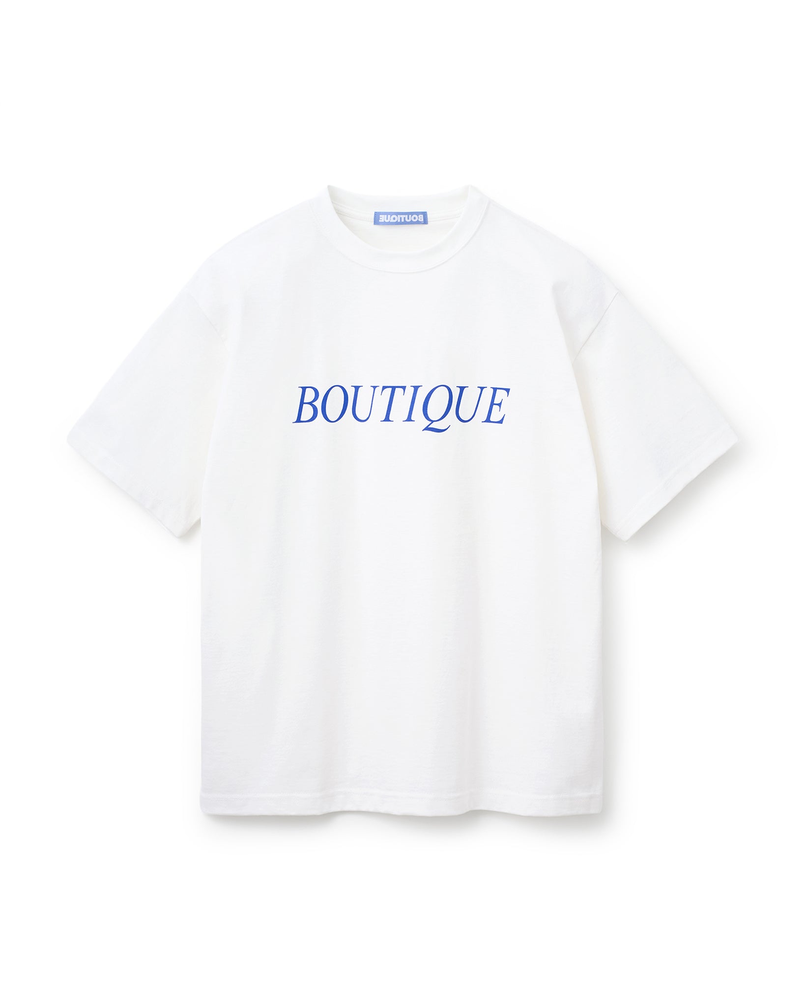 BOUTIQUE CLASSIC LOGO TEE WHITE(ブティッククラシックロゴTシャツホワイト)|ONLINE BOUTIQUE(オンラインブティック)