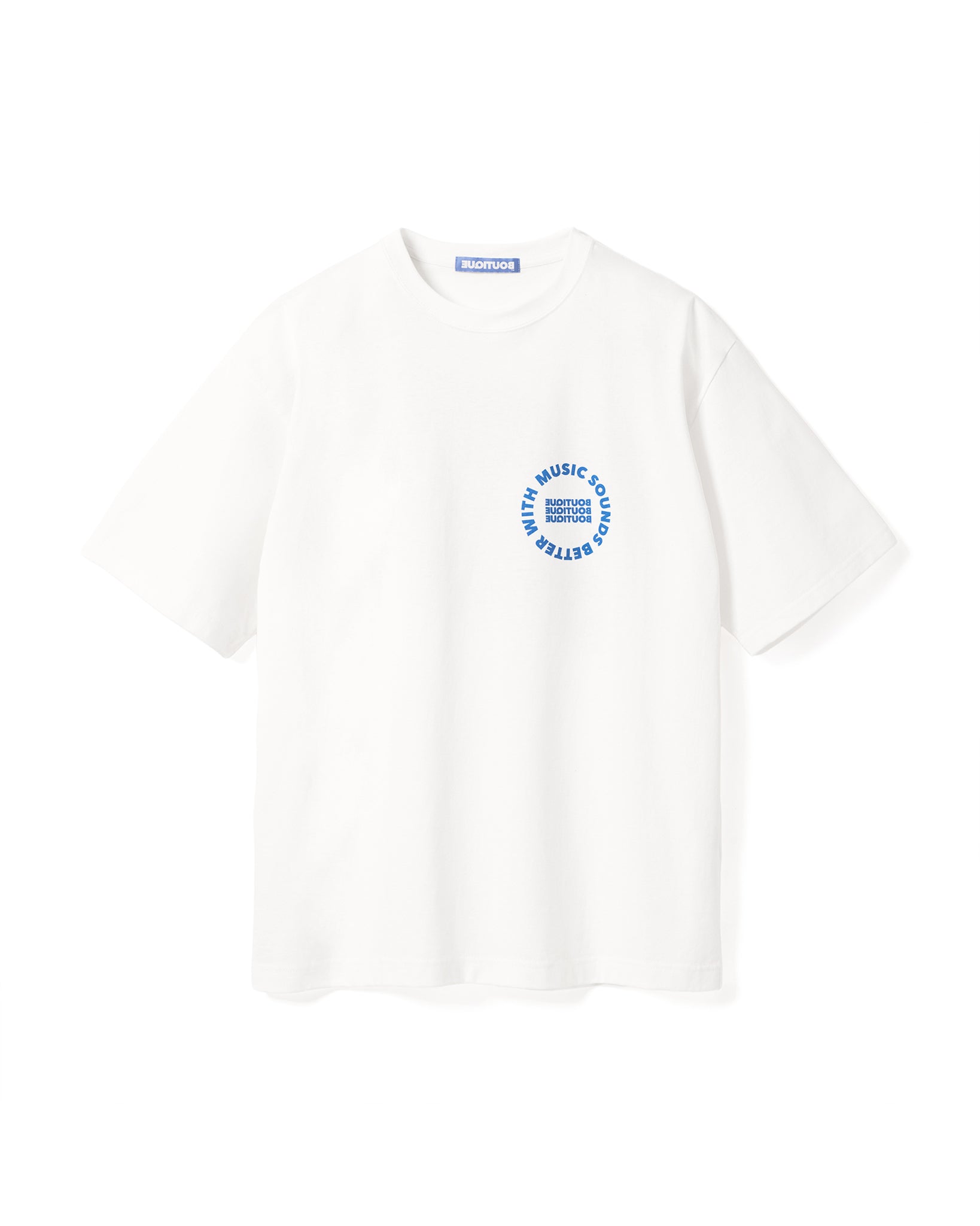 BOUTIQUE CASSETTE TAPE TEE WHITE WHITE(ブティックカセットテープTシャツホワイト)|ONLINE BOUTIQUE(オンラインブティック)