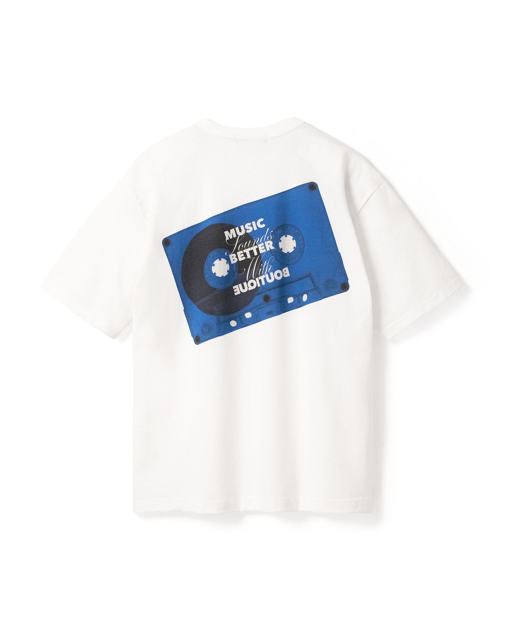 BOUTIQUE CASSETTE TAPE TEE WHITE WHITE(ブティックカセットテープTシャツホワイト)|ONLINE BOUTIQUE(オンラインブティック)