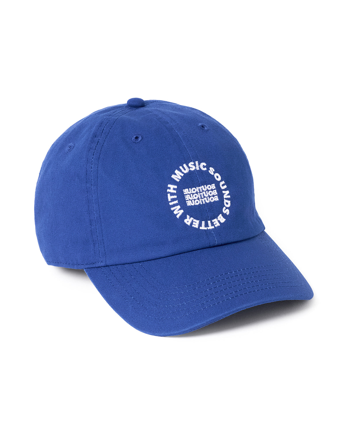 MUSIC SOUNDS BETTER WITH BOUTIQUE CAP BLUE(ミュージックサウンドベターウィズブティックキャップブルー)|ONLINE BOUTIQUE(オンラインブティック)