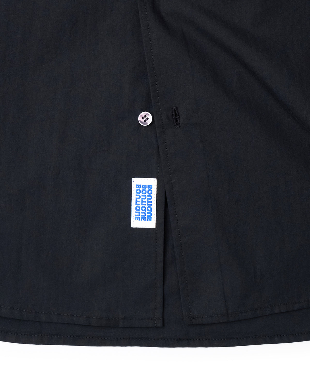 BOUTIQUE LONG SLEEVE BOX SHIRT BLACK(ブティックロングスリーブボックスシャツブラック)|ONLINE BOUTIQUE(オンラインブティック)