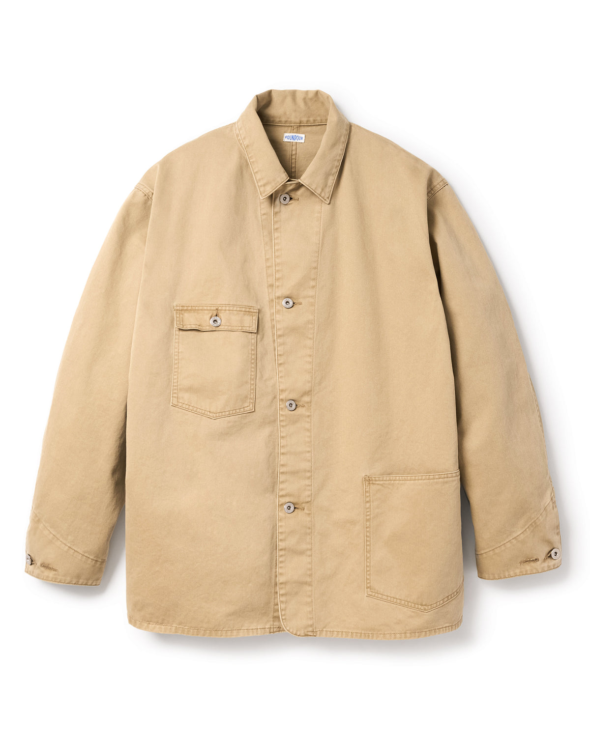 FOUNDOUR COTTON CHINO COVERALL BEIGE(ファウンダコットンチノカバーオールベージュ)|ONLINE BOUTIQUE(オンラインブティック)