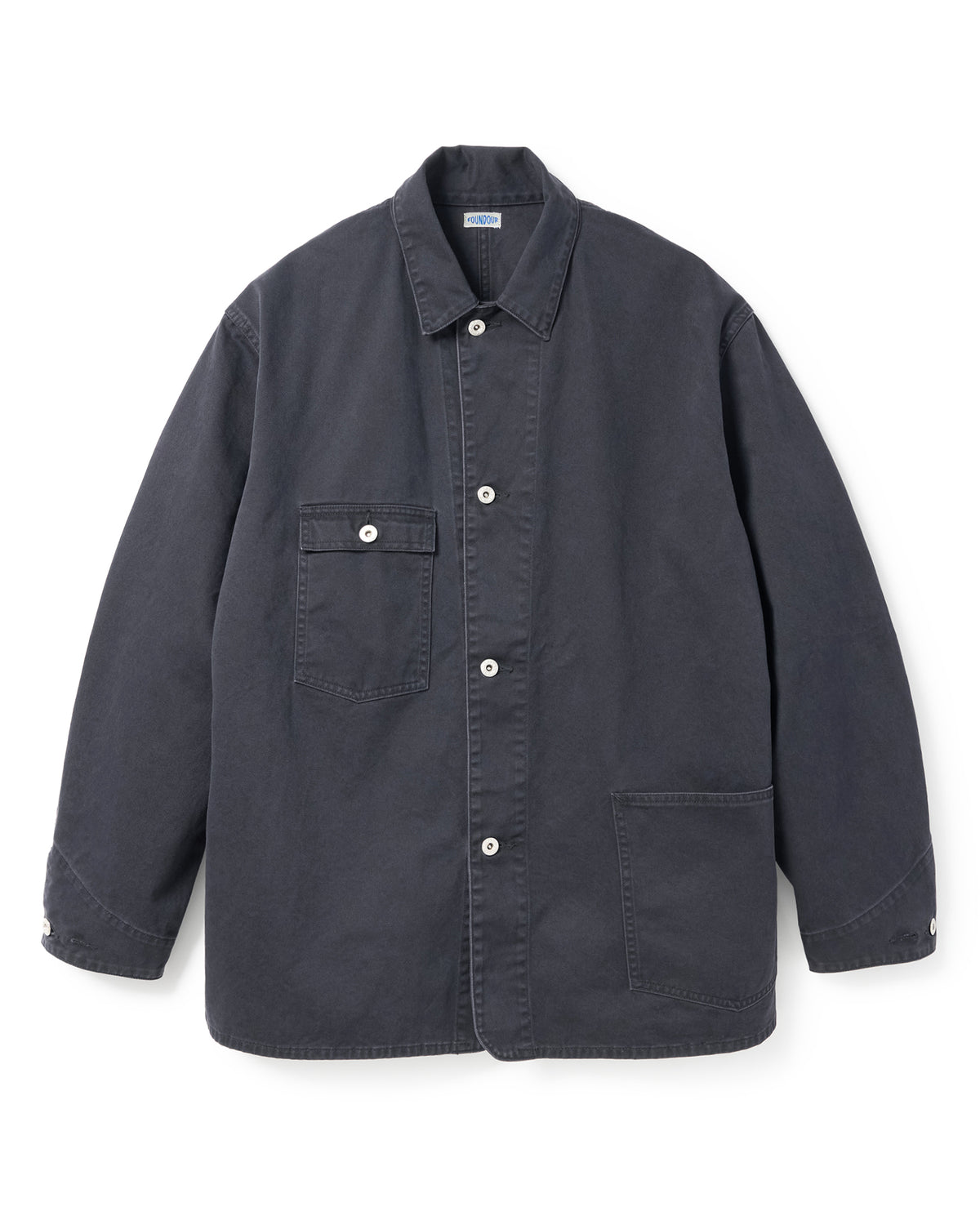 FOUNDOUR COTTON CHINO COVERALL BLACK(ファウンダコットンチノカバーオールブラック)|ONLINE BOUTIQUE(オンラインブティック)