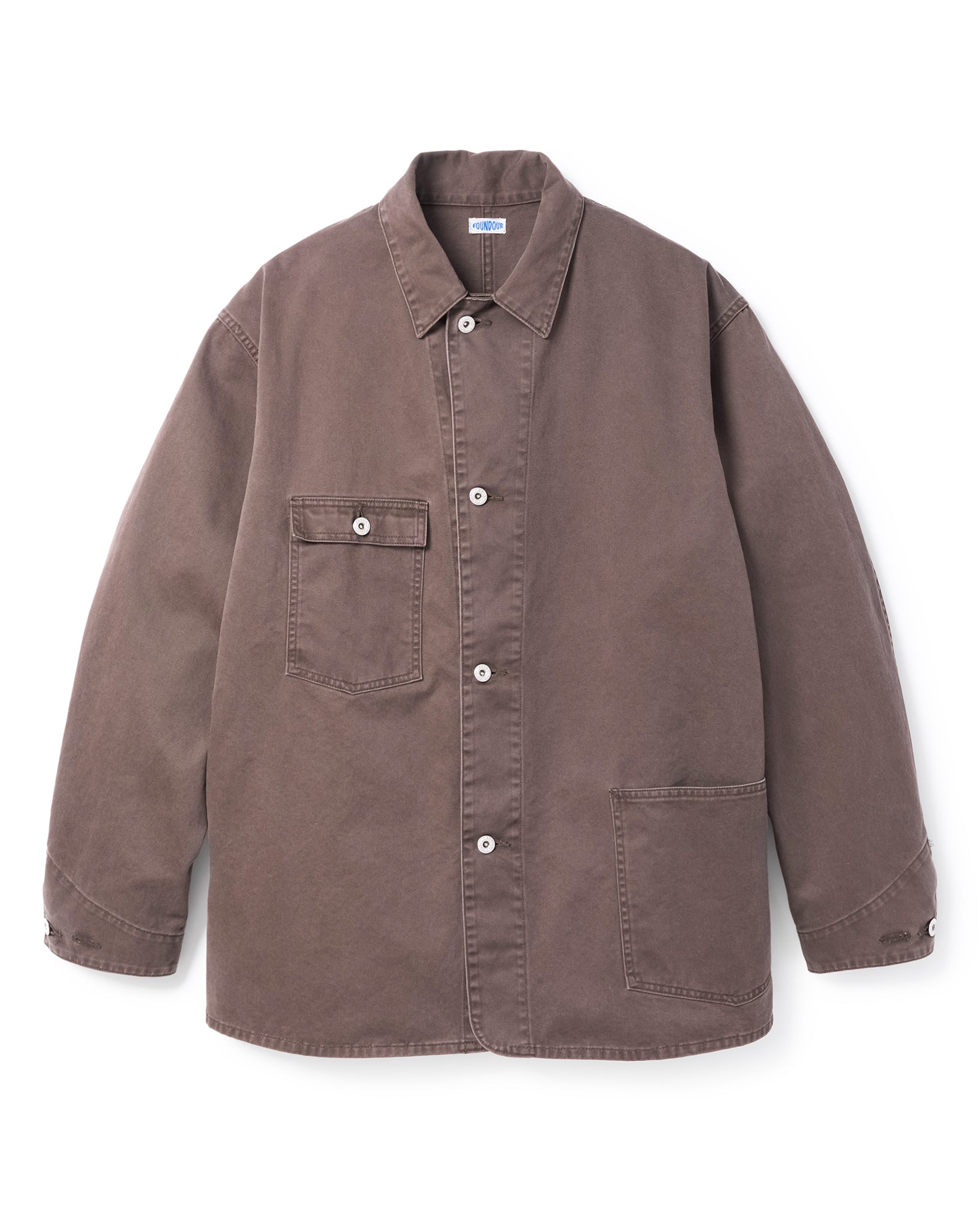 FOUNDOUR COTTON CHINO COVERALL BROWN（ファウンダコットンチノ