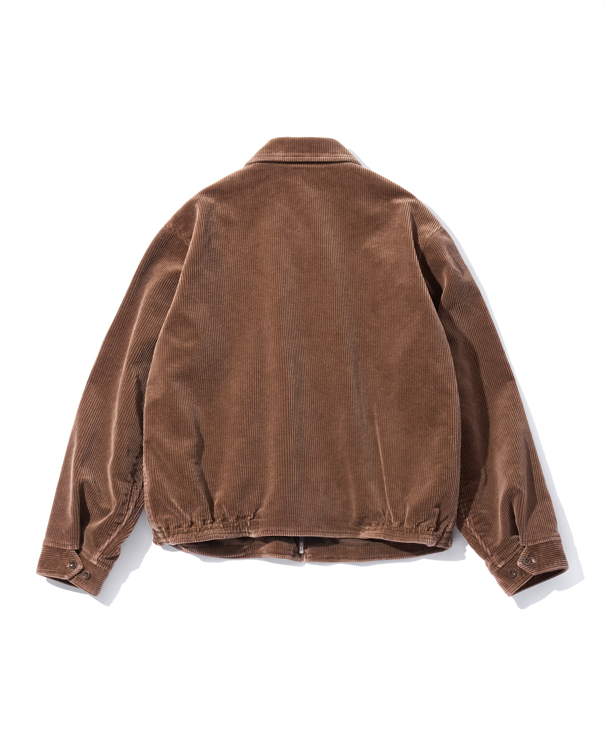 FOUNDOUR COTTON CORDUROY ZIP UP BLOUSON BROWN(ファウンダコットンコーデュロイジップアップブルゾンブラウン)|ONLINE BOUTIQUE(オンラインブティック)