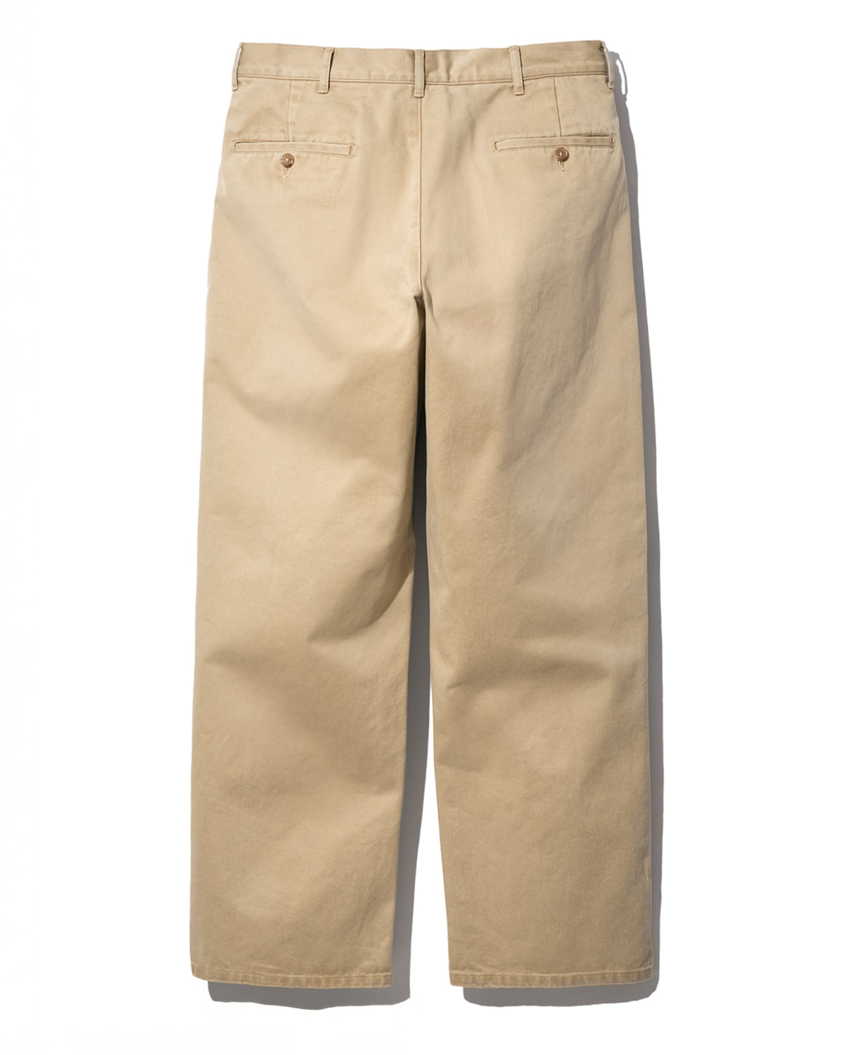FOUNDOUR COTTON WIDE TUCK CHINOS BEIGE(ファウンダコットンワイドタックチノベージュ)|ONLINE BOUTIQUE(オンラインブティック)