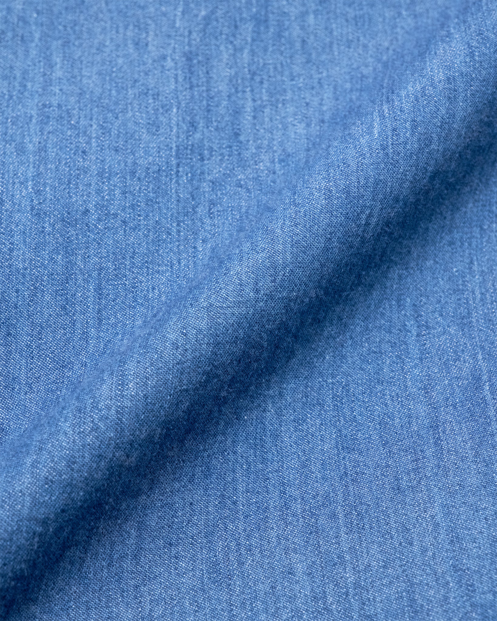FOUNDOUR DENIM ASYMMETRIC POCKET WORK SHIRT BLUE(ファウンダデニムシンメトリーポケットワークシャツブルー)|ONLINE BOUTIQUE(オンラインブティック)