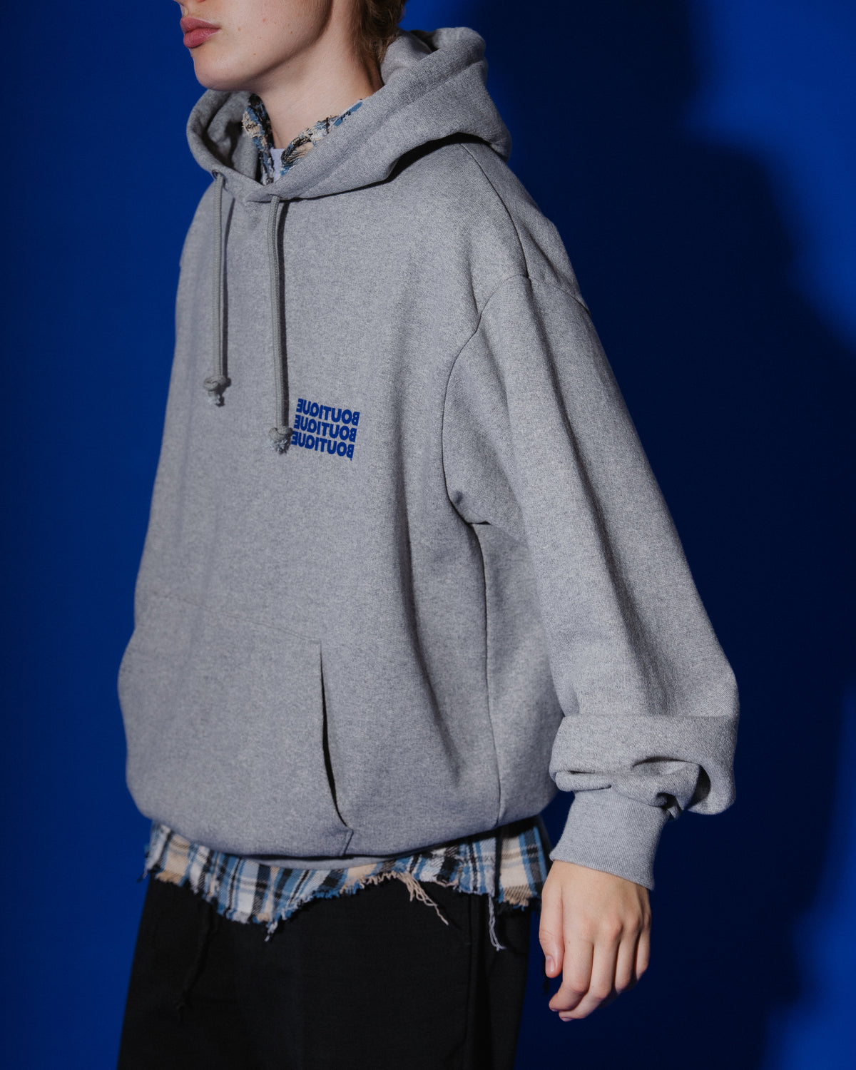 BOUTIQUE PULLOVER HOODIE HEATHER GRAY(ブティックプルオーバーフーディーヘザーグレイ)|ONLINE BOUTIQUE(オンラインブティック)