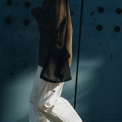 Morphee × BOUTIQUE  OIL SUEDE BLACK BAG(モルフェ×ブティックオイルスエードブラックバッグ)|ONLINE BOUTIQUE(オンラインブティック)
