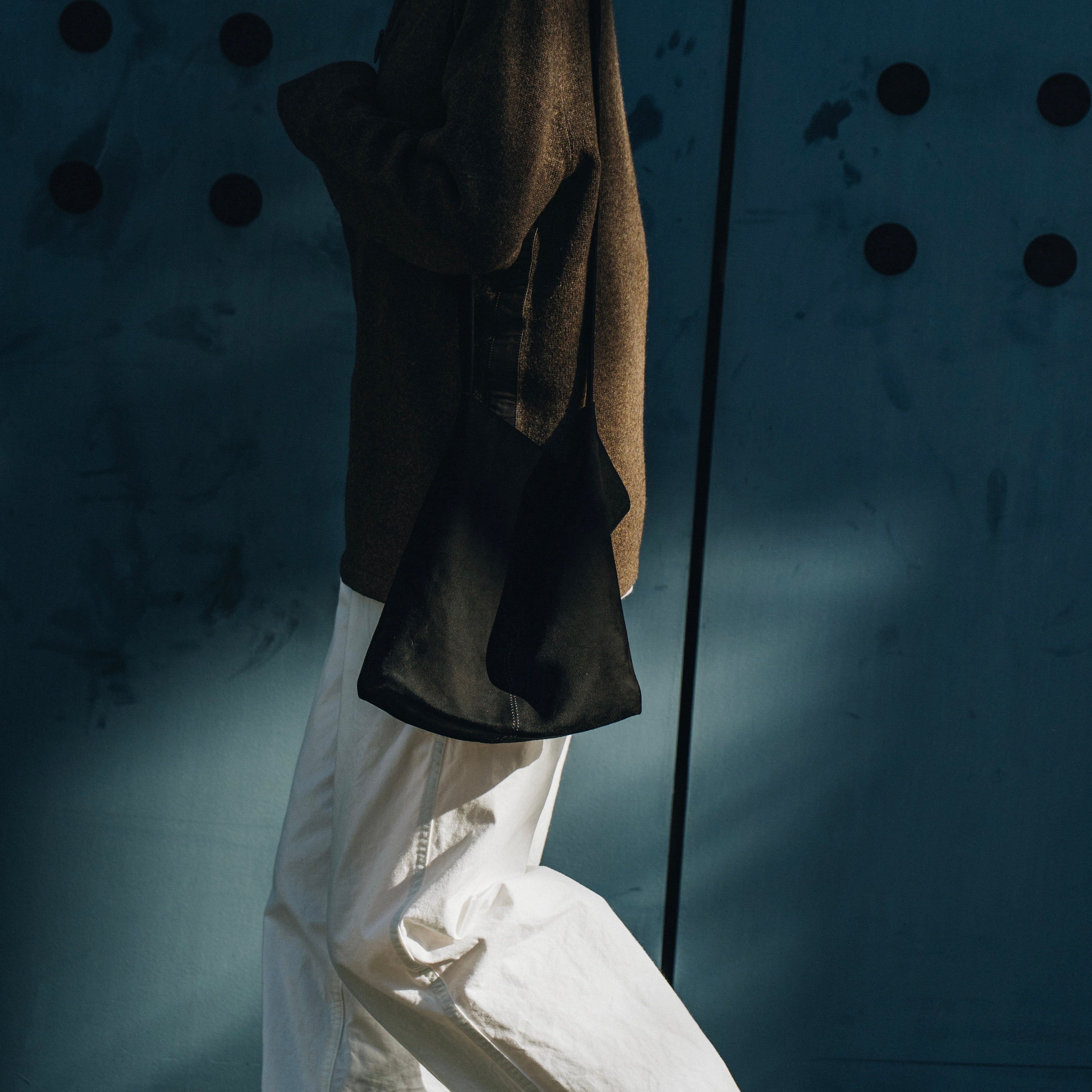 Morphee × BOUTIQUE  OIL SUEDE BLACK BAG(モルフェ×ブティックオイルスエードブラックバッグ)|ONLINE BOUTIQUE(オンラインブティック)