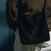 Morphee × BOUTIQUE  OIL SUEDE BLACK BAG(モルフェ×ブティックオイルスエードブラックバッグ)|ONLINE BOUTIQUE(オンラインブティック)