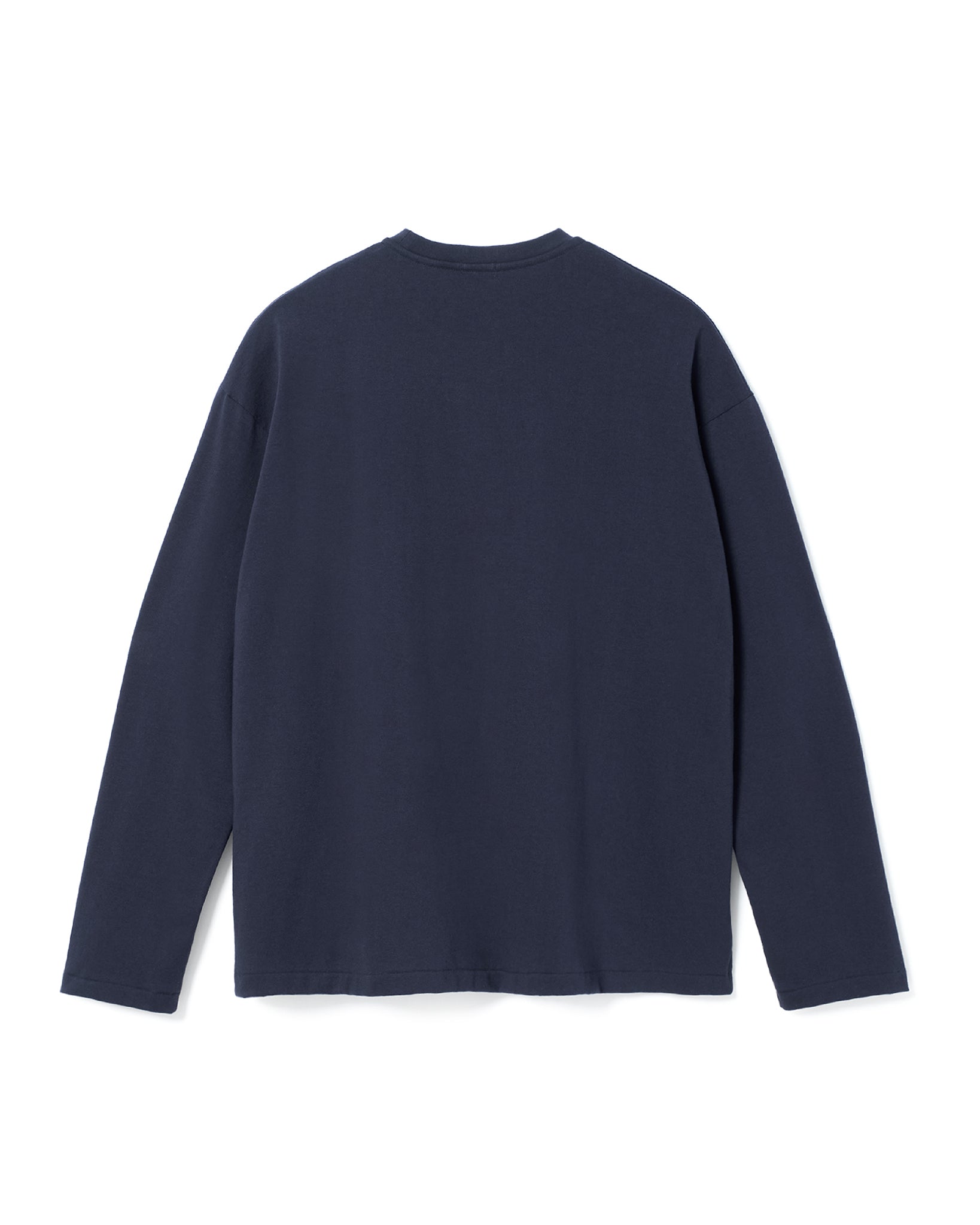 FOUNDOUR COTTON POCKET LONG SLEEVE TEE NAVY(ファウンダコットンポケットロングスリーブTシャツネイビー)|ONLINE BOUTIQUE(オンラインブティック)