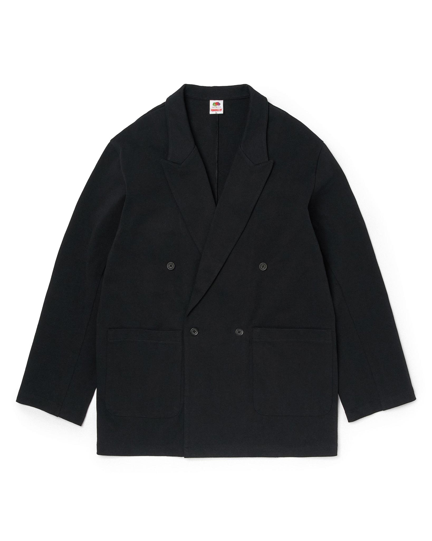 FRUIT OF THE LOOM ATHLETIC FORMAL DOUBLE SUIT BLACK(フルーツオブザルームアスレチックフォーマルダブルスーツブラック)|ONLINE BOUTIQUE(オンラインブティック)