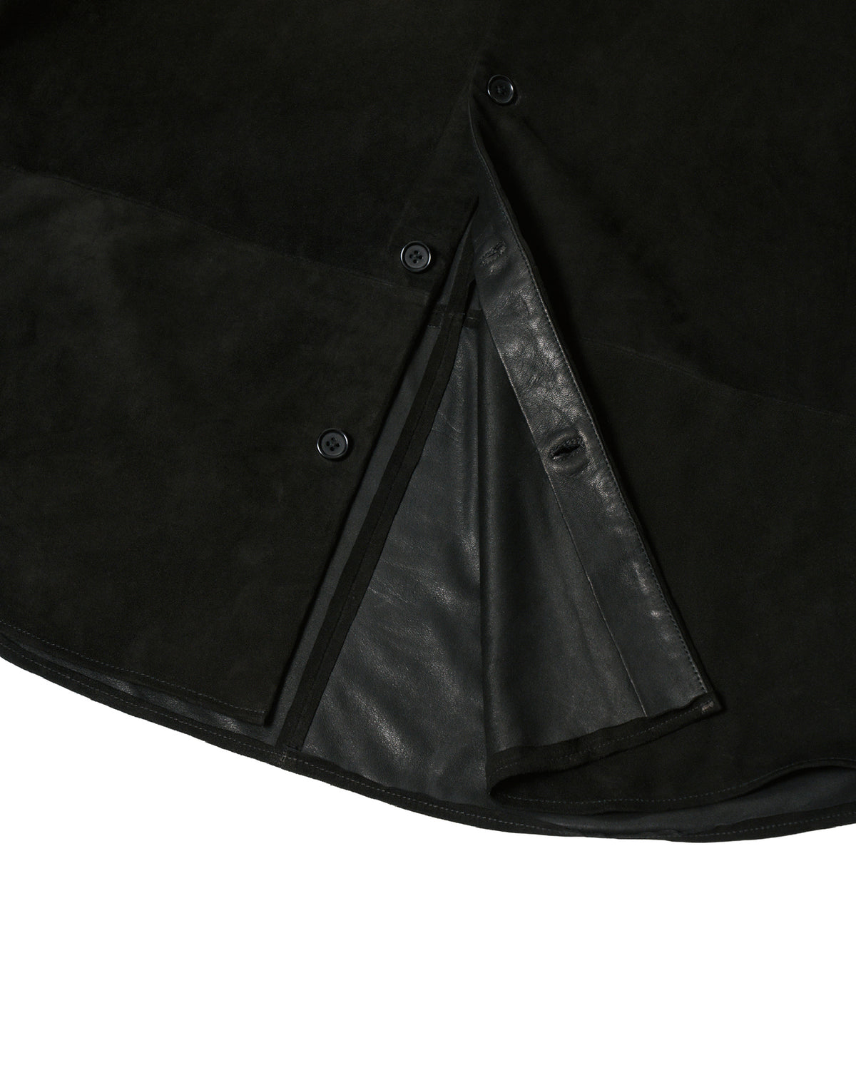 Morphee × BOUTIQUE SUEDE BLACK SHIRT(モルフェ×ブティックスエードブラックシャツ)|ONLINE BOUTIQUE(オンラインブティック)