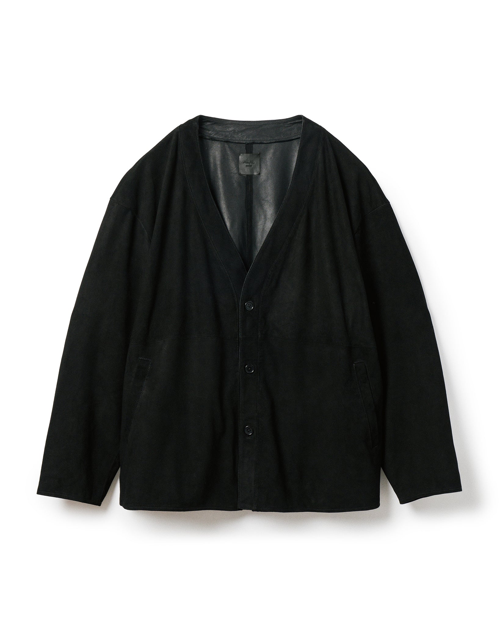 Morphee × BOUTIQUE SUEDE BLACK CARDIGAN JACKET（モルフェ