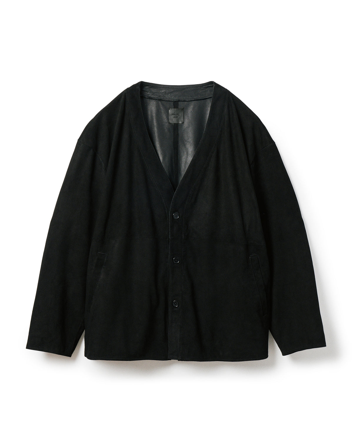 Morphee × BOUTIQUE SUEDE BLACK CARDIGAN JACKET（モルフェ 