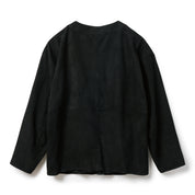 Morphee × BOUTIQUE  SUEDE BLACK CARDIGAN JACKET(モルフェ×ブティックスエードブラックカーディガンジャケット)|ONLINE BOUTIQUE(オンラインブティック)