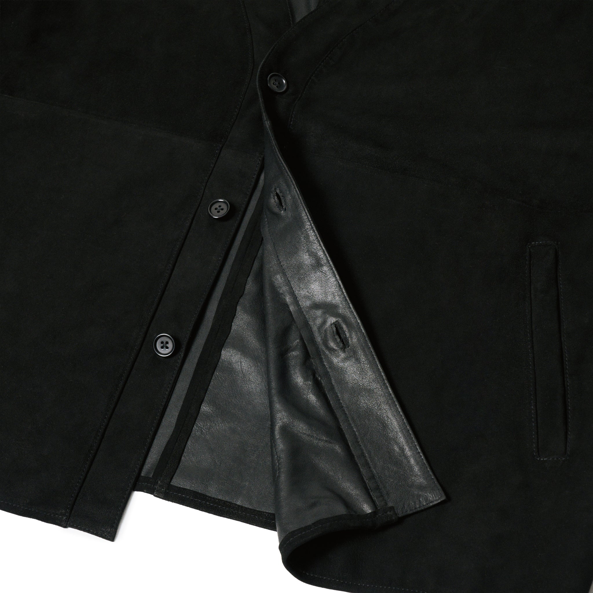 Morphee × BOUTIQUE  SUEDE BLACK CARDIGAN JACKET(モルフェ×ブティックスエードブラックカーディガンジャケット)|ONLINE BOUTIQUE(オンラインブティック)