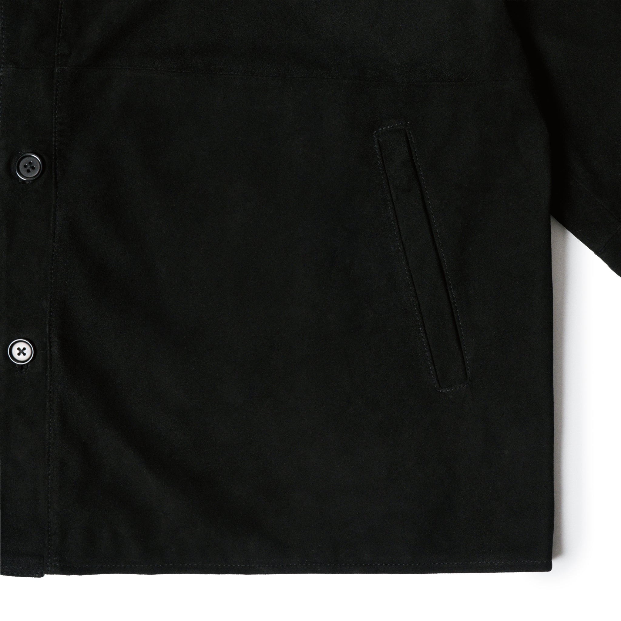 Morphee × BOUTIQUE  SUEDE BLACK CARDIGAN JACKET(モルフェ×ブティックスエードブラックカーディガンジャケット)|ONLINE BOUTIQUE(オンラインブティック)