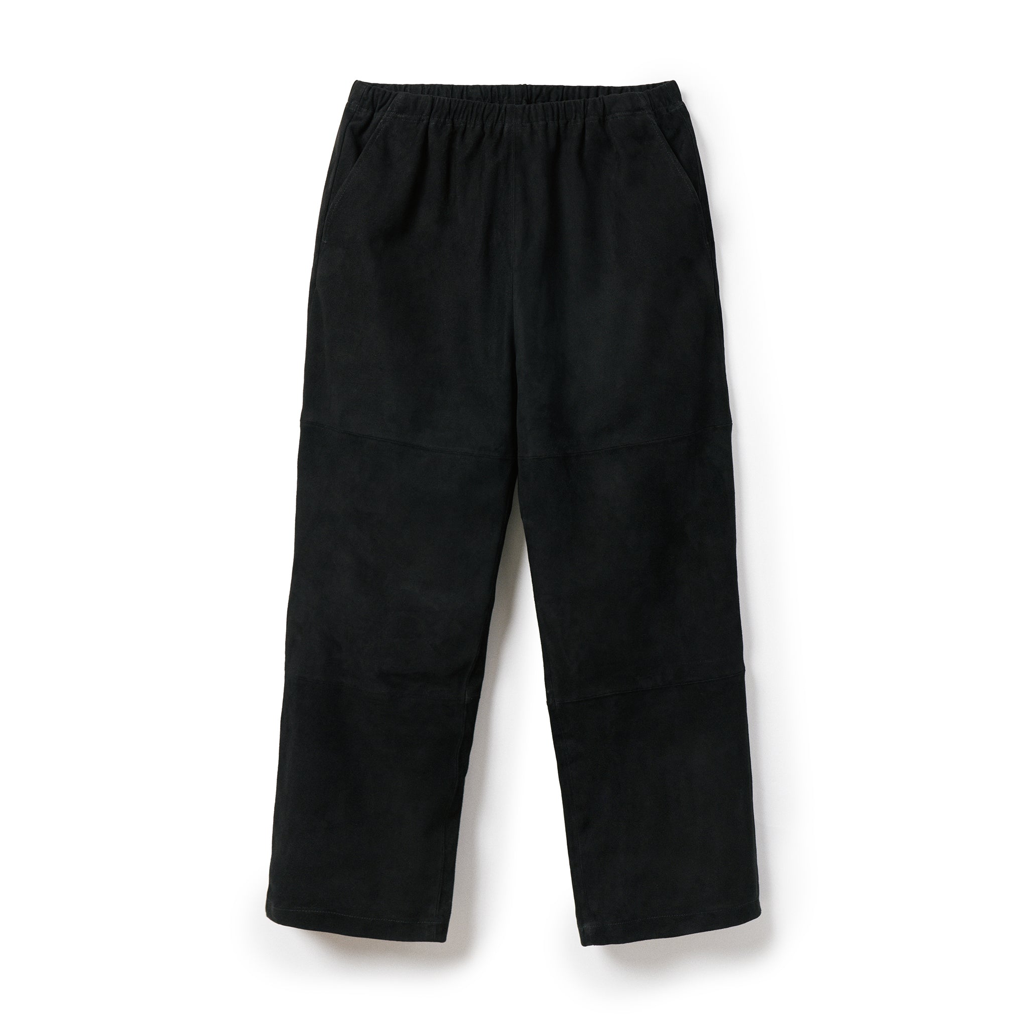 LUCIEN PELLAT-FINET ブラックパンツ Morphee × BOUTIQUE SUEDE BLACK PANTS（モルフェ×ブティックスエード