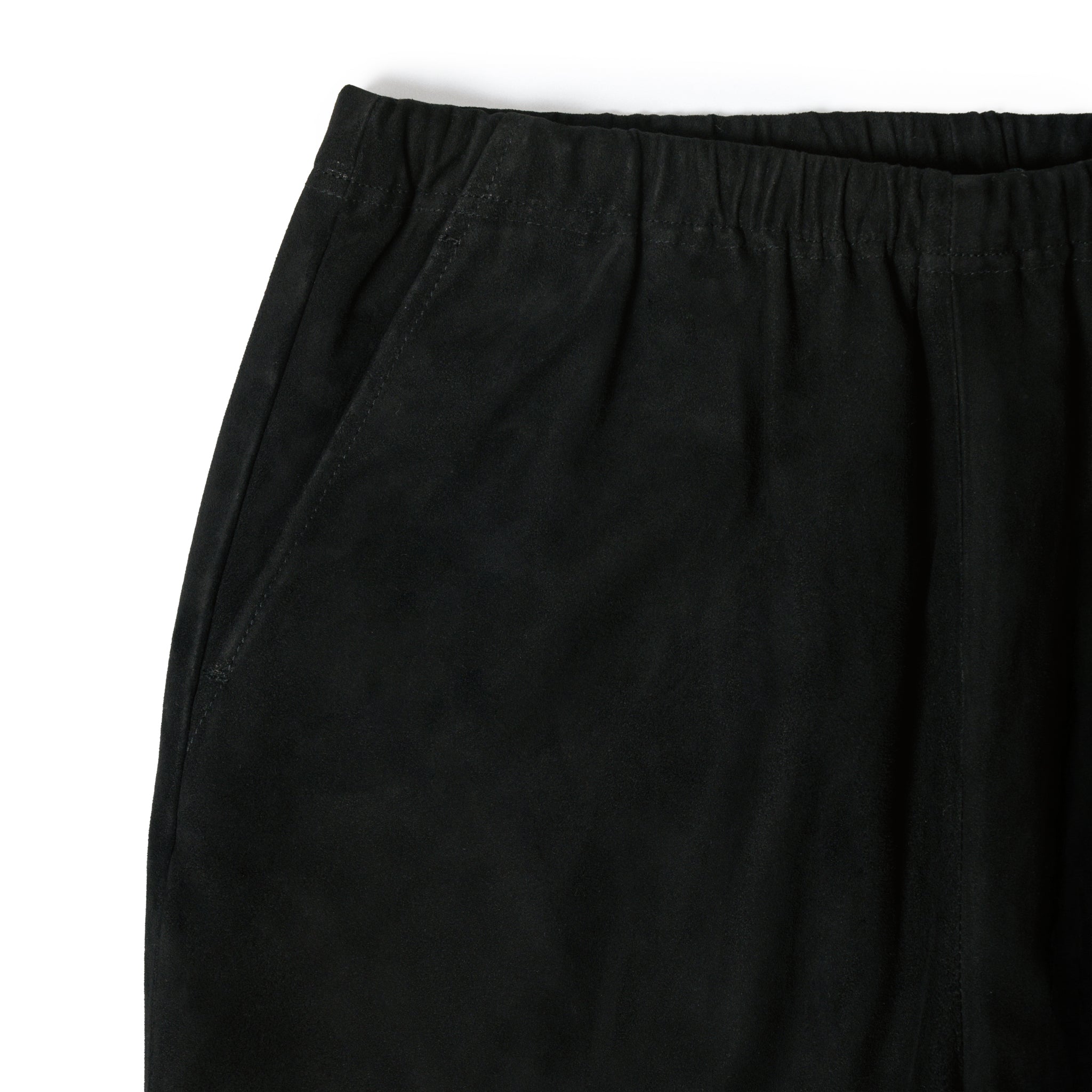 Morphee × BOUTIQUE  SUEDE BLACK PANTS(モルフェ×ブティックスエードブラックパンツ)|ONLINE BOUTIQUE(オンラインブティック)