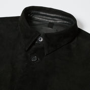 Morphee × BOUTIQUE  SUEDE BLACK SHIRT(モルフェ×ブティックスエードブラックシャツ)|ONLINE BOUTIQUE(オンラインブティック)