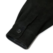 Morphee × BOUTIQUE  SUEDE BLACK SHIRT(モルフェ×ブティックスエードブラックシャツ)|ONLINE BOUTIQUE(オンラインブティック)