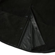 Morphee × BOUTIQUE  SUEDE BLACK SHIRT(モルフェ×ブティックスエードブラックシャツ)|ONLINE BOUTIQUE(オンラインブティック)
