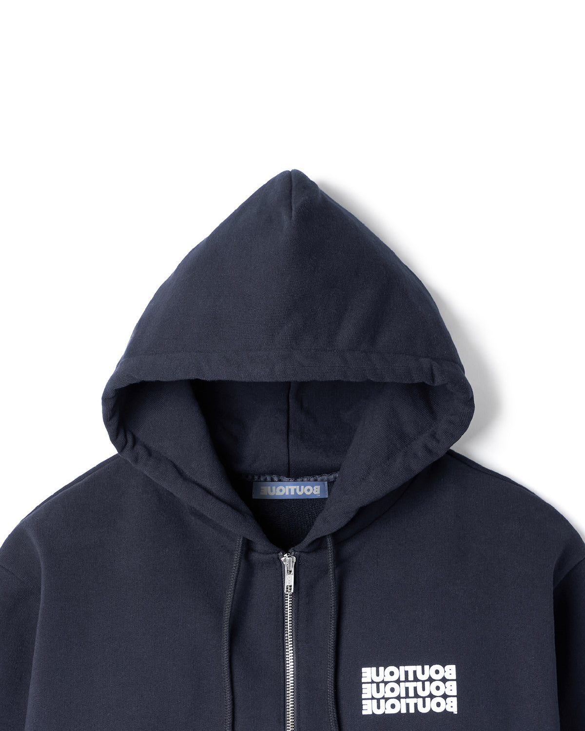 BOUTIQUE ZIP UP HOODIE NAVY(ブティックジップアップフーディーネイビー)|ONLINE BOUTIQUE(オンラインブティック)